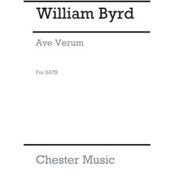Byrd, W Ave Verum Satb (From Chester Motet Book 2-english)