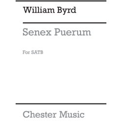 Byrd, W Senex Puerum Satb (From Chester Motet Book 2-english)