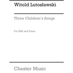 Witold Lutoslawski: Three Children?s Songs