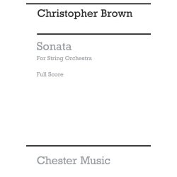 Christopher Brown: Sonata For String Orchestra (Score)