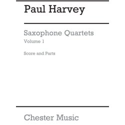 Peter Harvey: Saxophone Quartets Volume 1