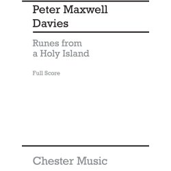 Peter Maxwell Davies: Runes From A Holy Island  for 6 Players (Full Score)