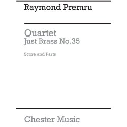 Raymond Premru: Quartet for Brass (Just Brass No.35)