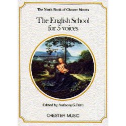 The Chester Book Of Motets Vol. 9: The English School For 5 Voices