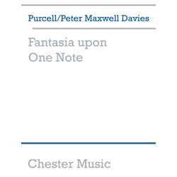 Henry Purcell And Peter Maxwell Davies: Fantasia Upon One Note