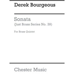 Derek Bourgeois: Sonata For Brass Quintet - Score/Parts (Just Brass No.39)