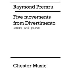 Raymond Premru: Five Movements From Divertimento For Brass (Just Brass No.42)