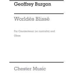 Burgon  Worlde's Blisse (1971) Ct Or C/oboe  (me)