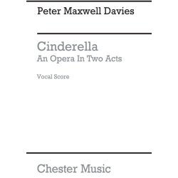 Peter Maxwell Davies: Cinderella (Vocal Score) English Text