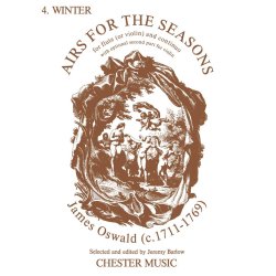 Oswald: Airs for the Seasons: No.4 Winter  Flute And Piano