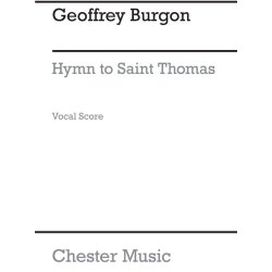Geoffrey Burgon: Hymn To St Thomas Of Hereford (Vocal Score)