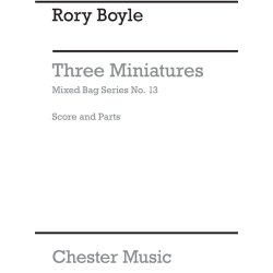 Mixed Bag No.13: Rory Boyle - Three Miniatures (Score/Parts)