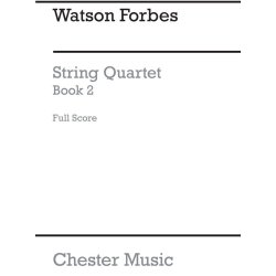W. Forbes: Easy String Quartets Book 2 (Score Only)
