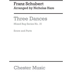 Mixed Bag No.15: Franz Schubert - Three Dances (Score/Parts)