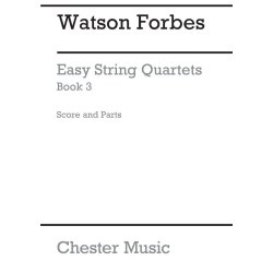 Forbes: Easy String Quartets Book 3 (Score And Parts)