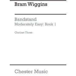 B. Wiggins: Bandstand Moderately Easy Book 1 (Concert Band Clarinet 3)