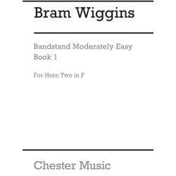 B. Wiggins: Bandstand Moderately Easy Book 1 (Concert Band Horn 2 In F)