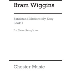 B. Wiggins: Bandstand Moderately Easy Book 1 (Concert Band Tenor Sax)