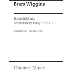 B. Wiggins: Bandstand Moderately Easy Book 1 (Concert Band Euphonium)
