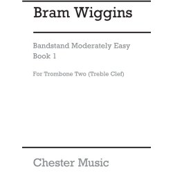 B. Wiggins: Bandstand Moderately Easy Book 1 (Concert Band Trombone 2)