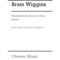 B. Wiggins: Bandstand Moderately Easy Book 1 (Concert Band Baritone Sax/Eb Bass)