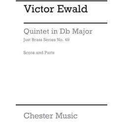 Ewald Quintet In Db Major (Score And Parts)