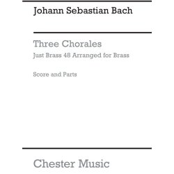 J.S. Bach: Three Chorales (Just Brass No.48)