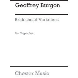 Geoffrey Burgon: Brideshead Variations For Organ Solo