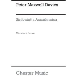 Peter Maxwell Davies: Sinfonietta Accademica