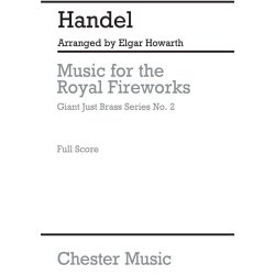 G.F. Handel: Music For The Royal Fireworks (Brass Ensemble Score)