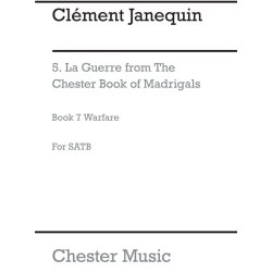 C Jannequin: La Guerre (La Bataille De Marignan-part 2) (SATB)