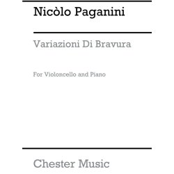 Niccolo Paganini: Variazioni Di Bravura On One String (Cello/Piano)