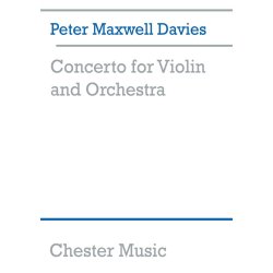 Peter Maxwell Davies: Concerto For Violin And Orchestra (Miniature Score)