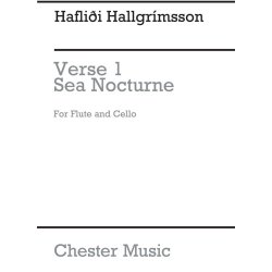 Hallgrimsson: Verse 1 for Flute and Cello