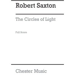 Robert Saxton: The Circles Of Light (Study Score)