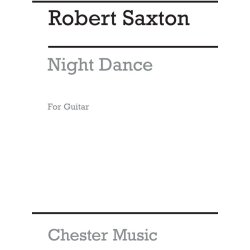 Robert Saxton: Night Dance For Guitar