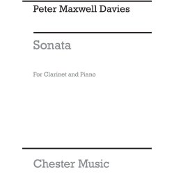 Peter Maxwell Davies: Sonata For Clarinet And Piano