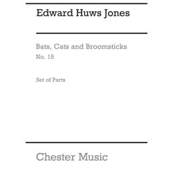 Playstrings No. 15 Bats, Cats And Broomsticks (Huws Jones)