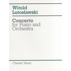 Witold Lutoslawski: Concerto For Piano And Orchestra (Score)