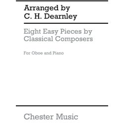 Eight Easy Pieces By Classical Composers (Oboe/Piano)