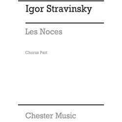Igor Stravinsky: Les Noces (Chorus Part- English/German)