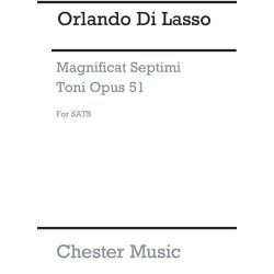 Orlande De Lassus: Magnificat Septimi Toni (Collins) (SATB)