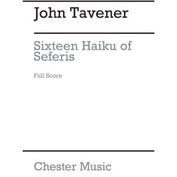 John Tavener: Sixteen Haiku Of Seferis
