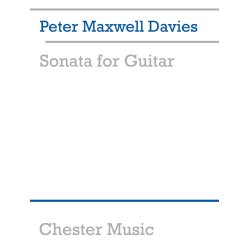 Peter Maxwell Davies: Sonata For Guitar