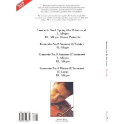 Movements From The Four Seasons (Piano)