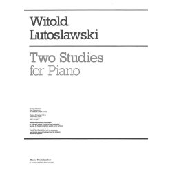 Witold Lutoslawski: Two Studies For Piano