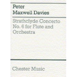 Peter Maxwell Davies: Strathclyde Concerto No. 6 (Miniature Score)