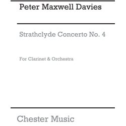 Peter Maxwell Davies: Strathclyde Concerto No. 4 (Clarinet Part)