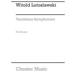 Witold Lutoslawski: Symphonic Variations (Score)