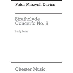Peter Maxwell Davies: Strathclyde Concerto No. 8 (Miniature Score)